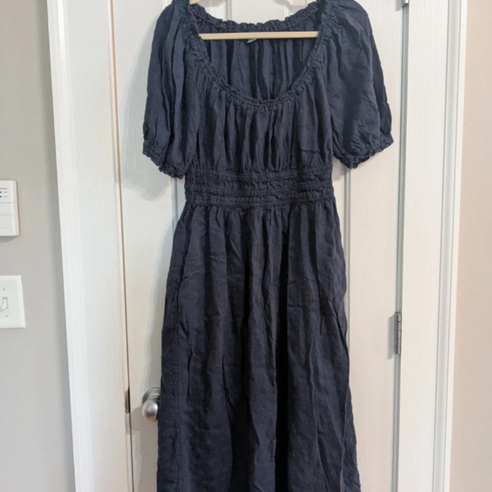 Old Navy midi dress with elastic waist